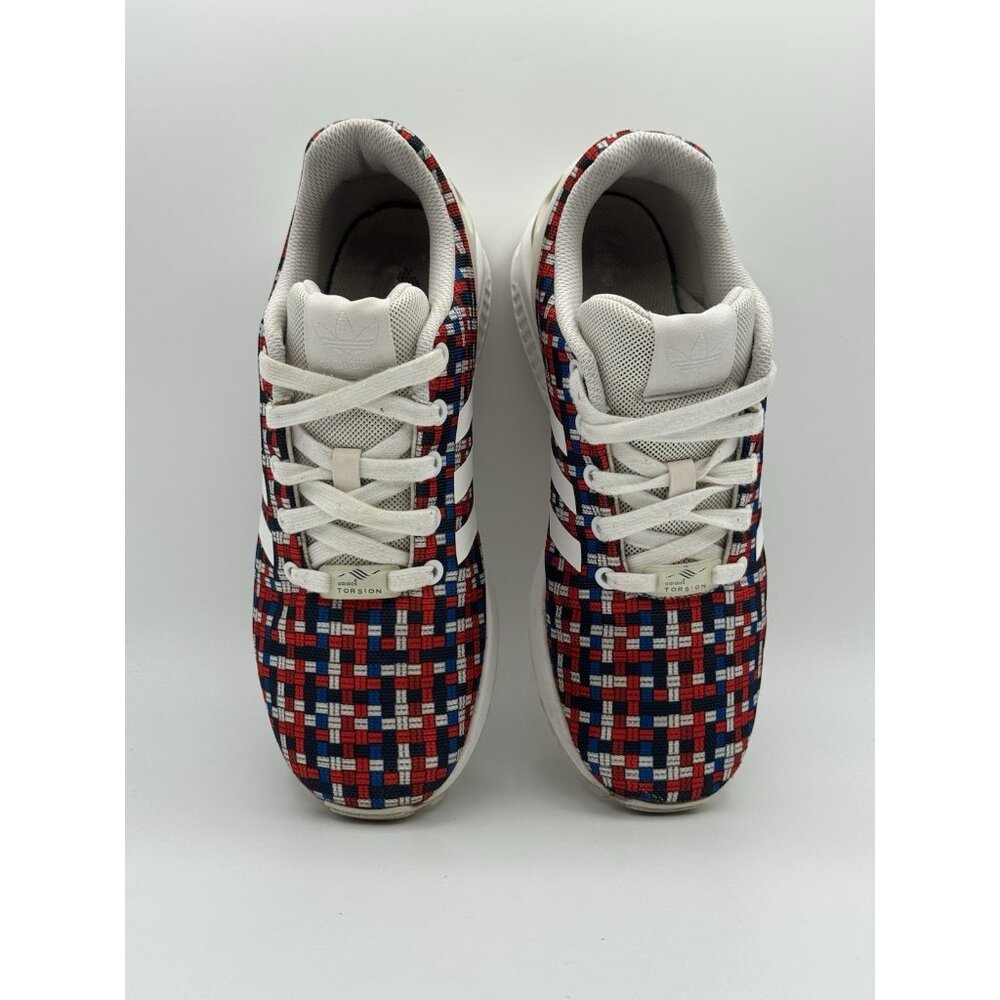 Adidas Womens Girls ZX Flux Torsion Athletic Running Shoes S77906 Size 6 - Picture 7 of 12